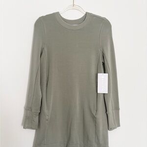 NWT Athleta Coaster Luxe Dress in Sage
